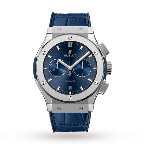 hublot classic fusion chronograph blue|Hublot classic fusion classico.